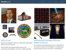 Tablet Screenshot of geekspeak.org